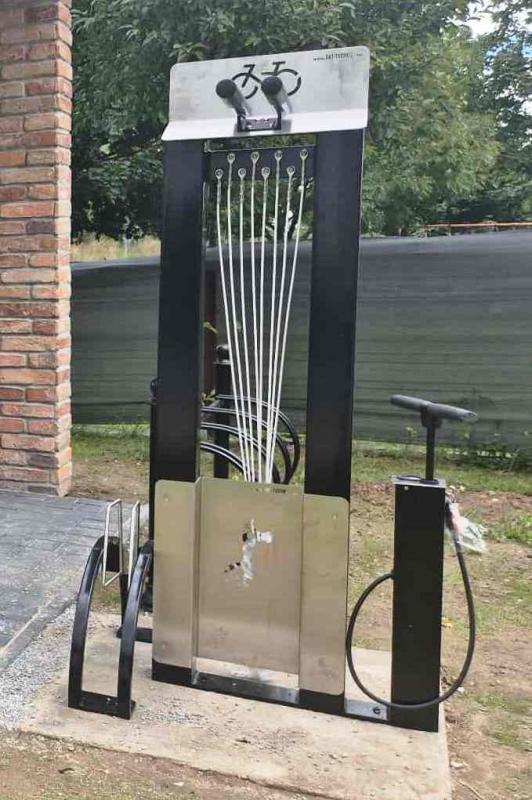 Przystanek turystyczny w Domanicach 2025 narzędzia do rowerów