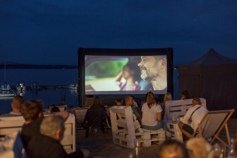 Podglądania filmowe nad Zalewem Mietkowskim 2019 plaża