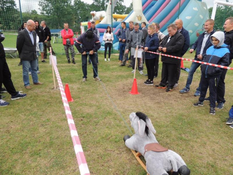 Dożynki gminne w Mietkowie 2017 turniej sołectw