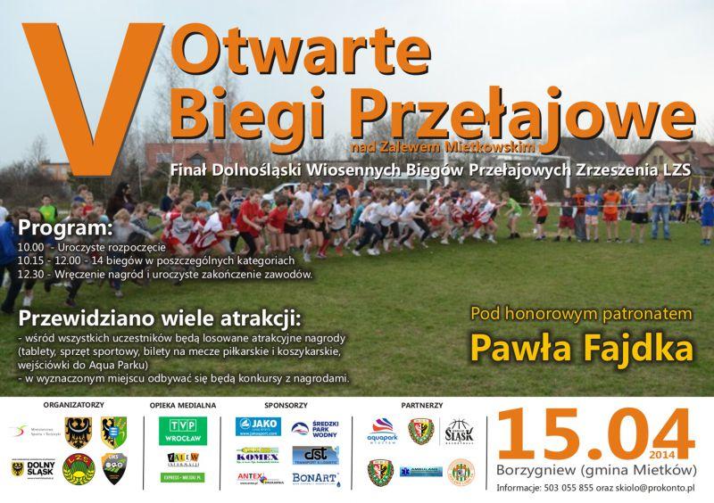 Otwarte biegi przełajowe 2014
