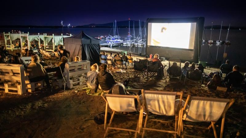 Podglądania filmowe nad Zalewem Mietkowskim 2020 seans