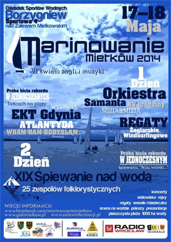 Marinowanie Mietków 2014 plakat