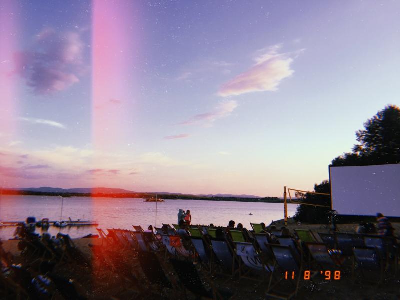 Podglądania filmowe nad Zalewem Mietkowskim 2018 seans