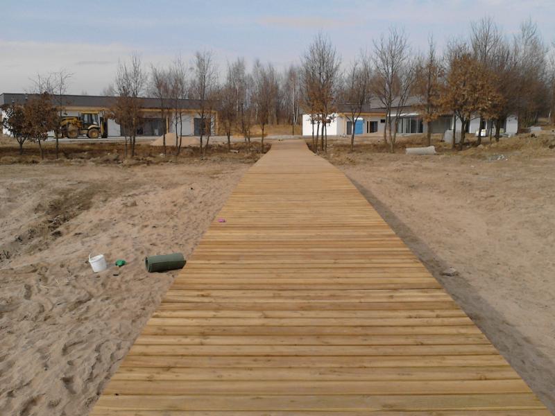 Budowa Ośrodka Sportów Wodnych w Borzygniewie 2011