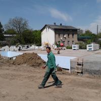 Budowa urzędu Gminy Mietków (maj) 2012