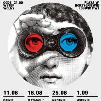 Podglądania filmowe nad Zalewem Mietkowskim 2018 plakat