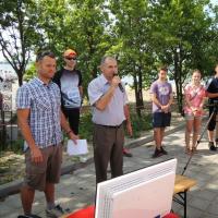 Bieg Mietkowski 2013 przywitanie