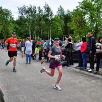 Bieg Mietkowski 2014  finishujący zawodnicy