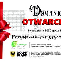 Przystanek turystyczny w Domanicach 2025 plakat