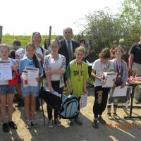 Otwarte biegi przełajowe nad Zalewem Mietkowskim 2011 dekoracja